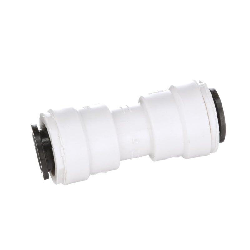 Watts 1015-04 AquaLock Plastic Mini Series, 1/4" OD x 1/4" OD Lead-Free Polypropylene Mini Coupling Union Connector, O-Ring, Quick Push-to-Connect Design, Tool-Free Installation - Image 3
